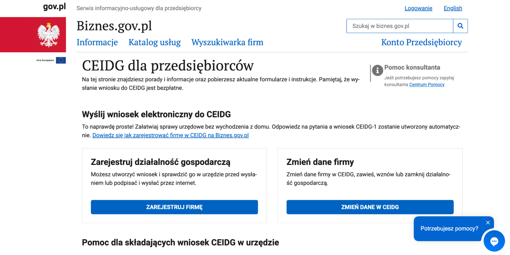 jak otworzyć kebab - rejestracja działalności gospodarczej