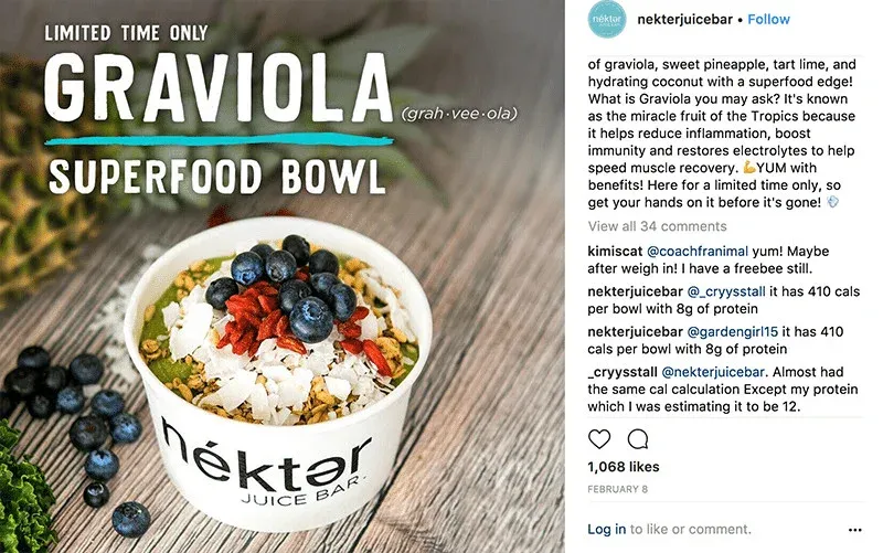 restaurant advertising - social media ad