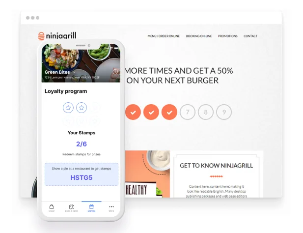 restaurant sustainability - loyalty program