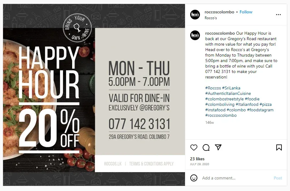 fast food marketing ideas: happy hours