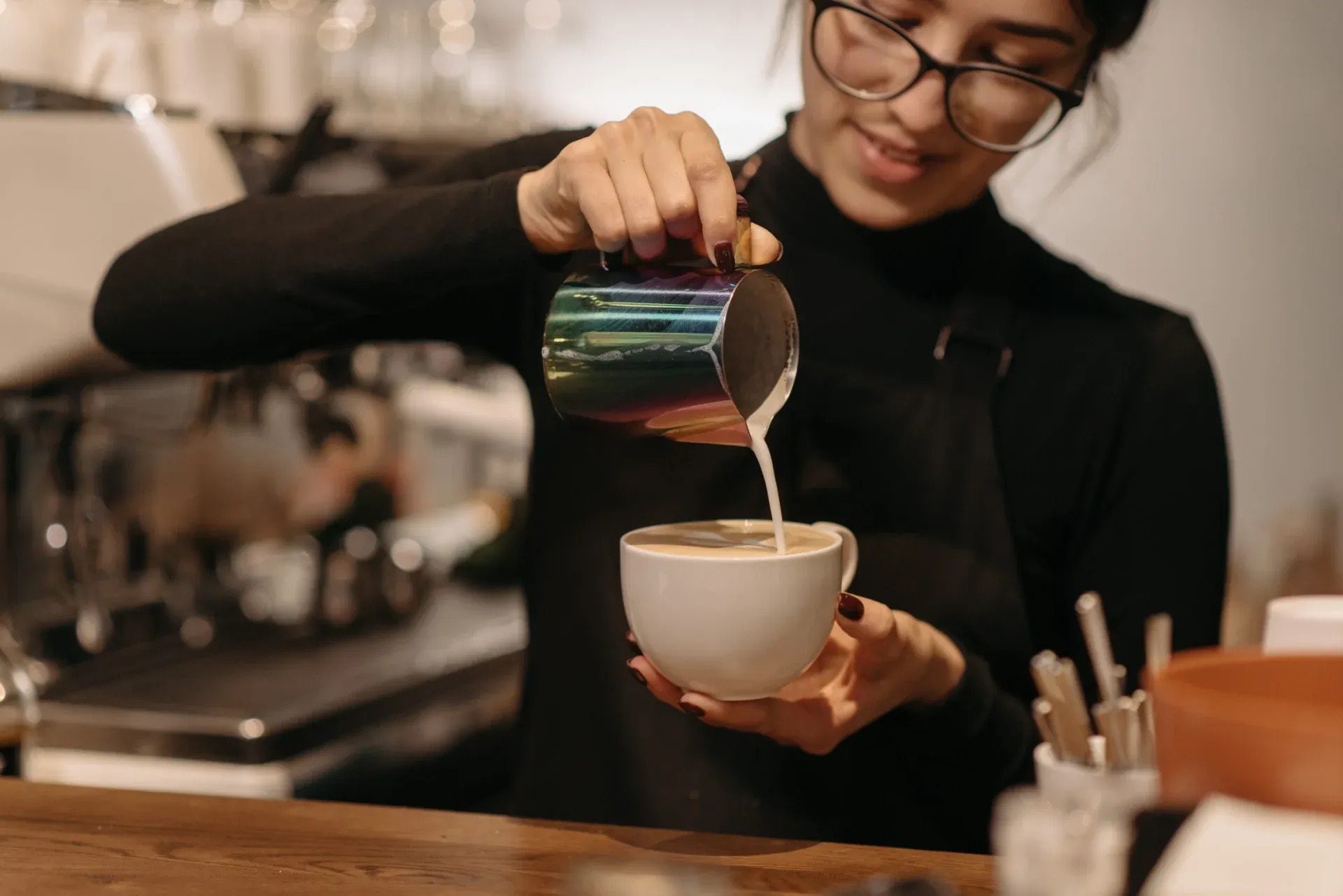 how to start a coffee shop - barista