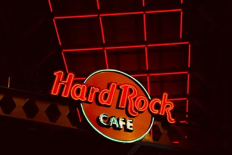 popular chain restaurants - hard rock cafe photo