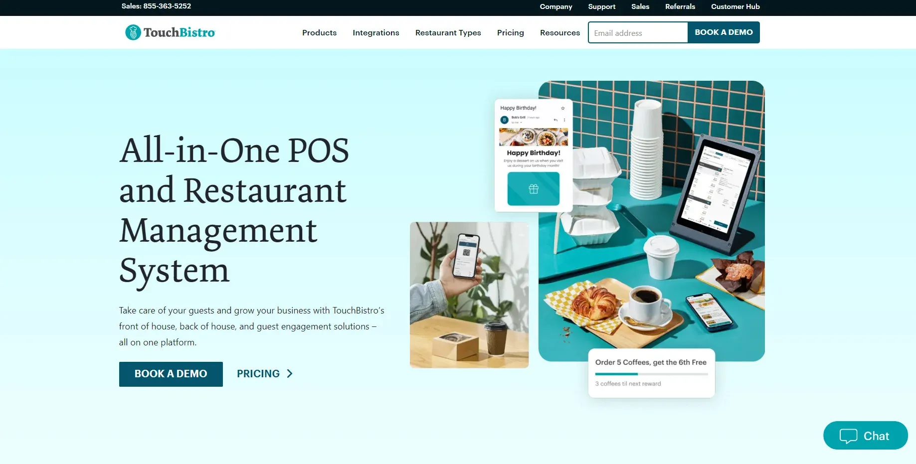 cafe pos - touchbistro