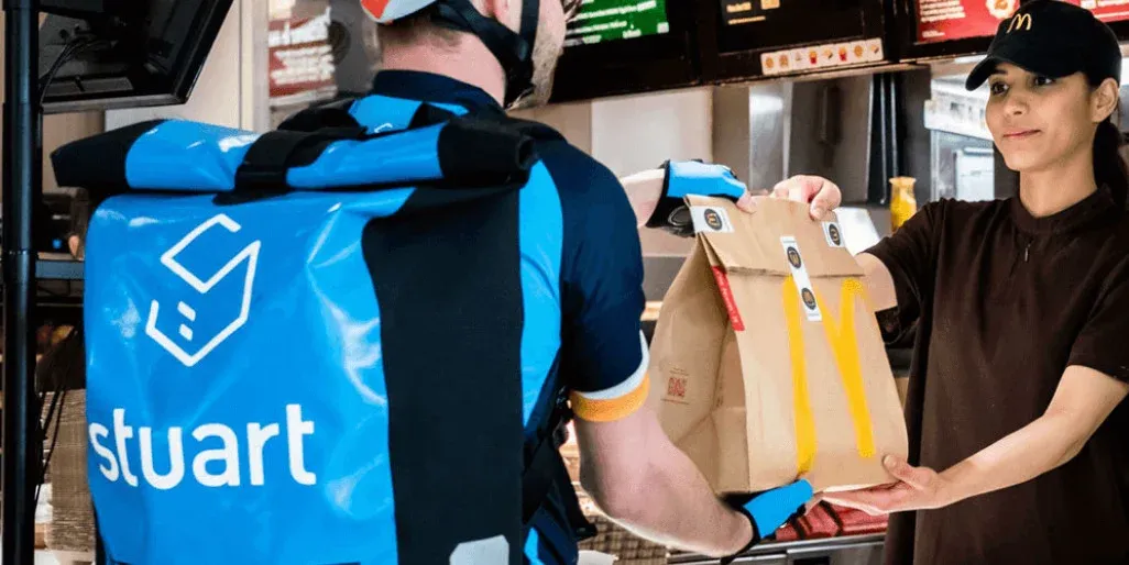 third party delivery services stuart courier