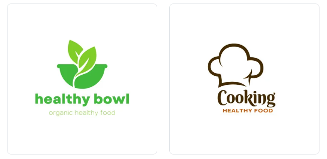 logo restauracji - przykladowe logo stworzone w canva