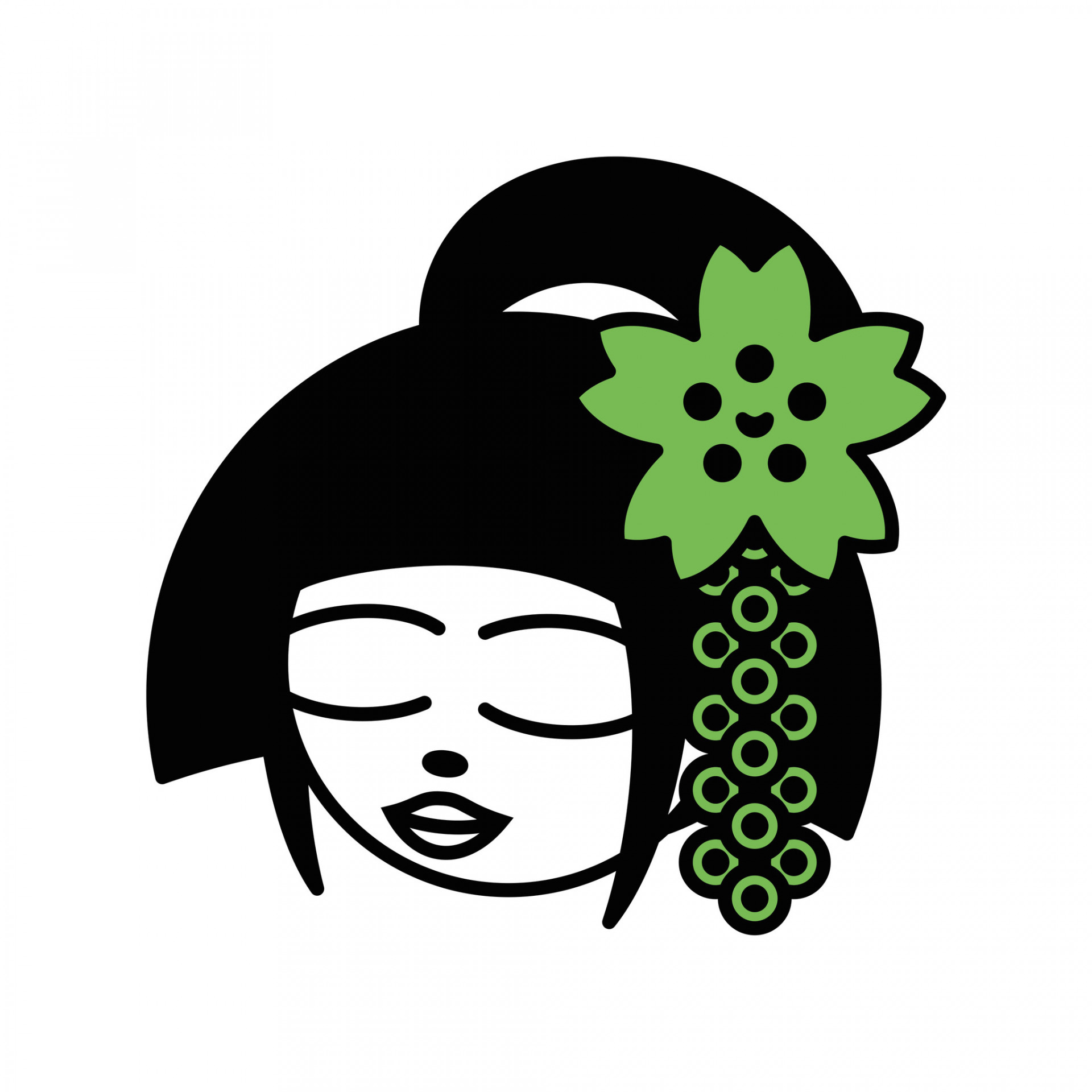 logo restauracji - przyklad logo restauracji serwujacej weganskie sushi