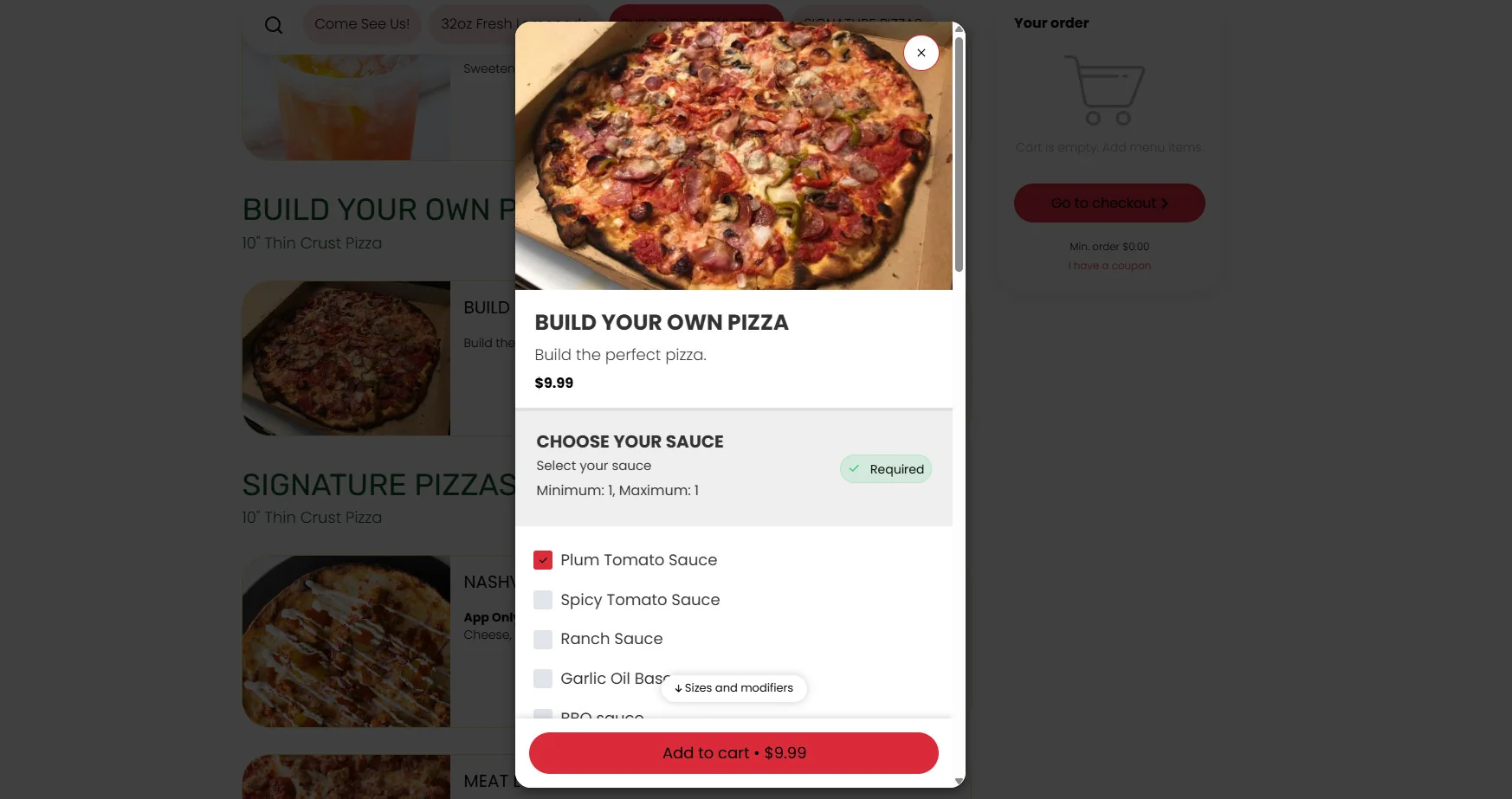combo meals and deals to increase average check in a restaurant