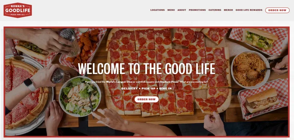 best pizza websites nonnas good life