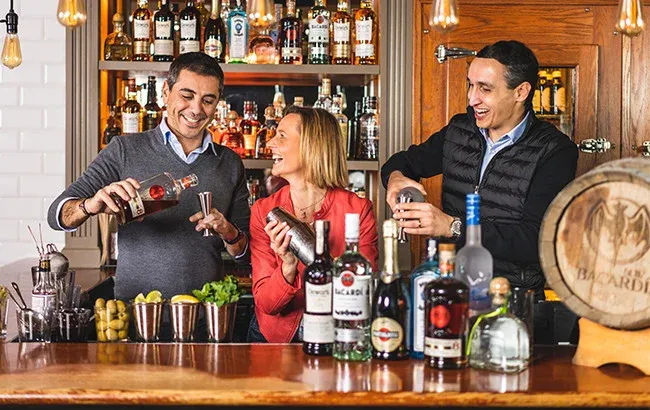how to open a bar with no money - mixing drinks