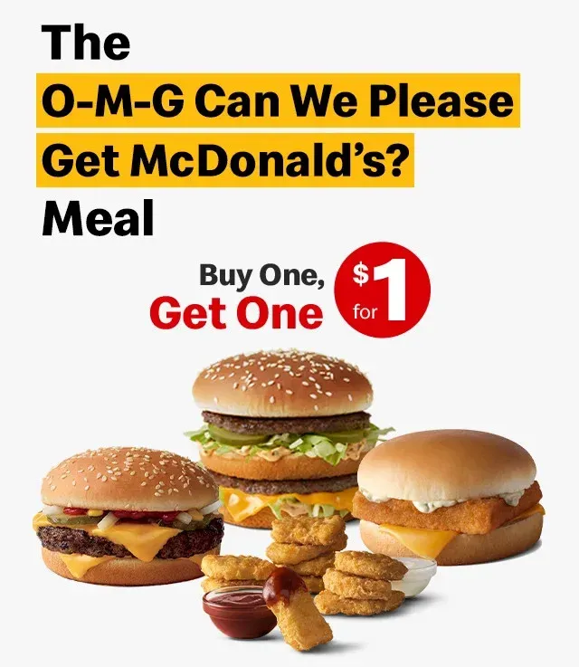 suggestive selling restaurant - example photo mcdonalds