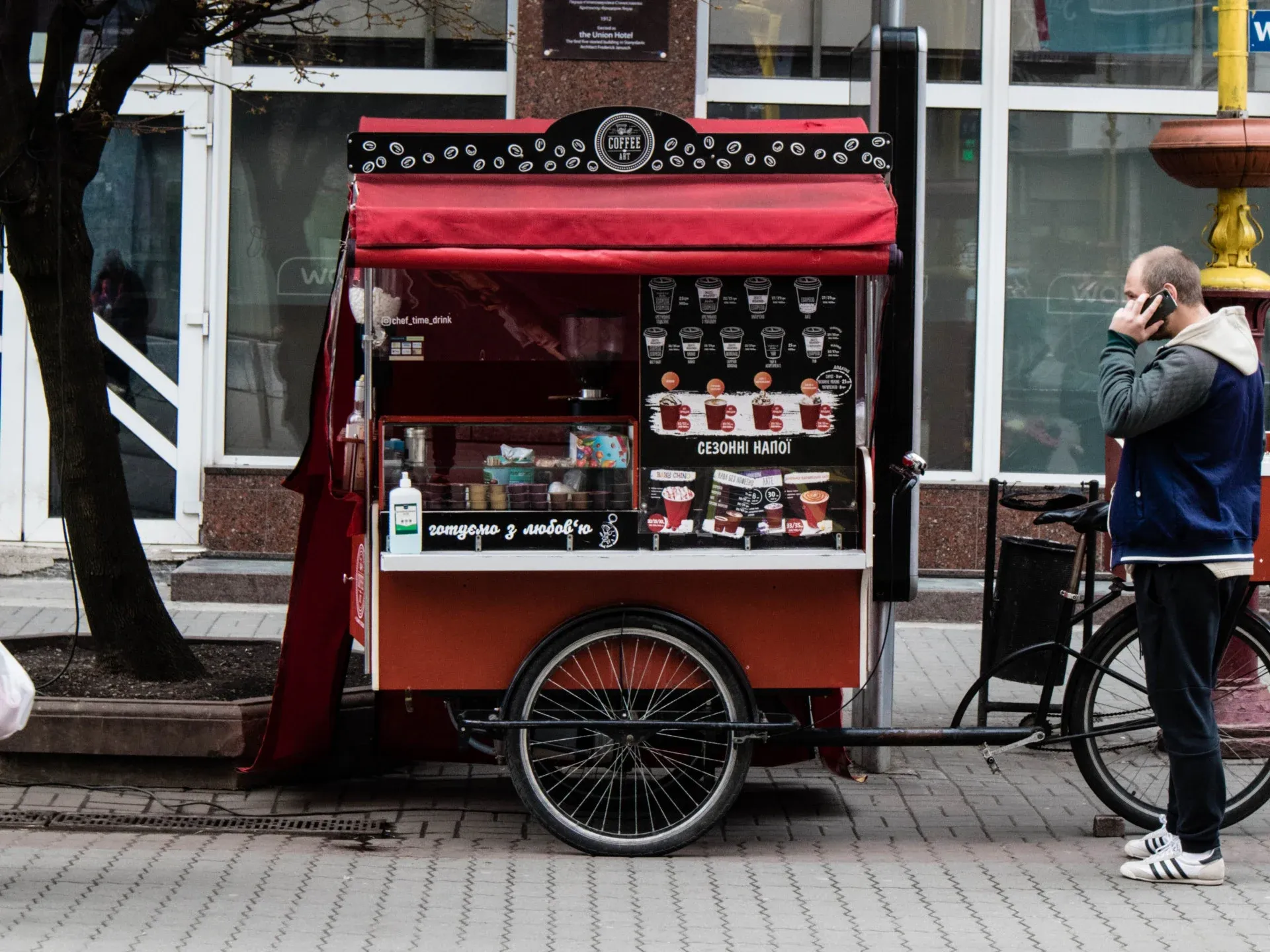 coffee shop marketing ideas coffee kiosk: example photo