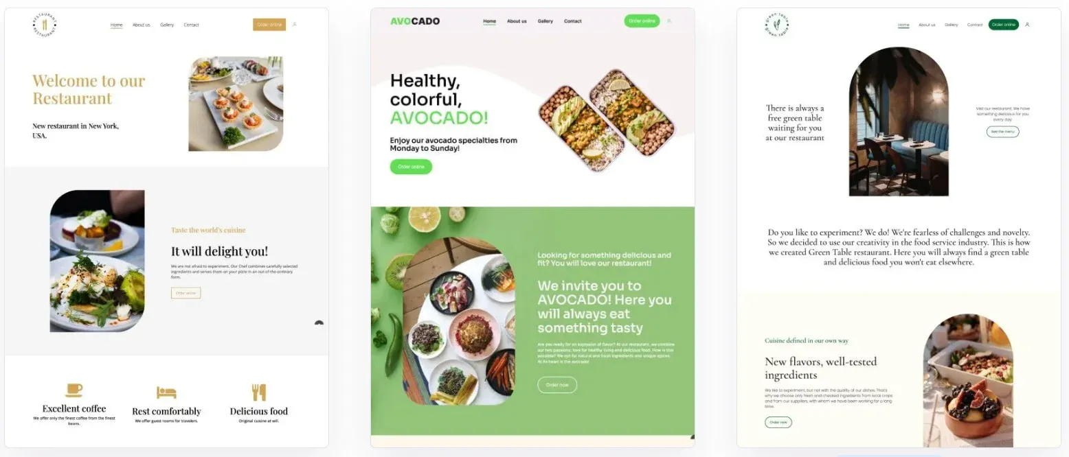 how to get catering clients - catering website templates