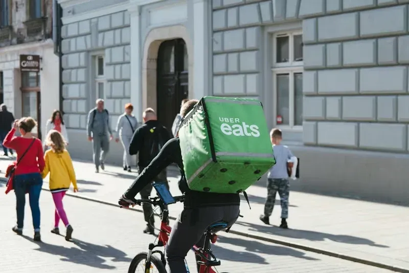 how to start a delivery business - an example photo - third party platforms
