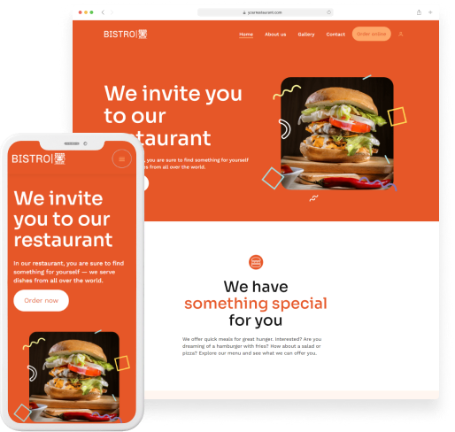 restaurant SMS marketing: online food ordering system for restaurants example 2
