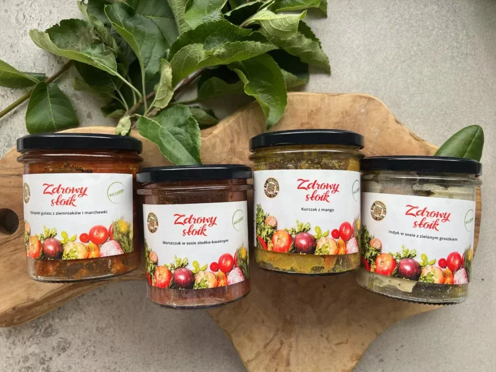 stawki vat w gastronomii tabela - dania gotowe w sloikach