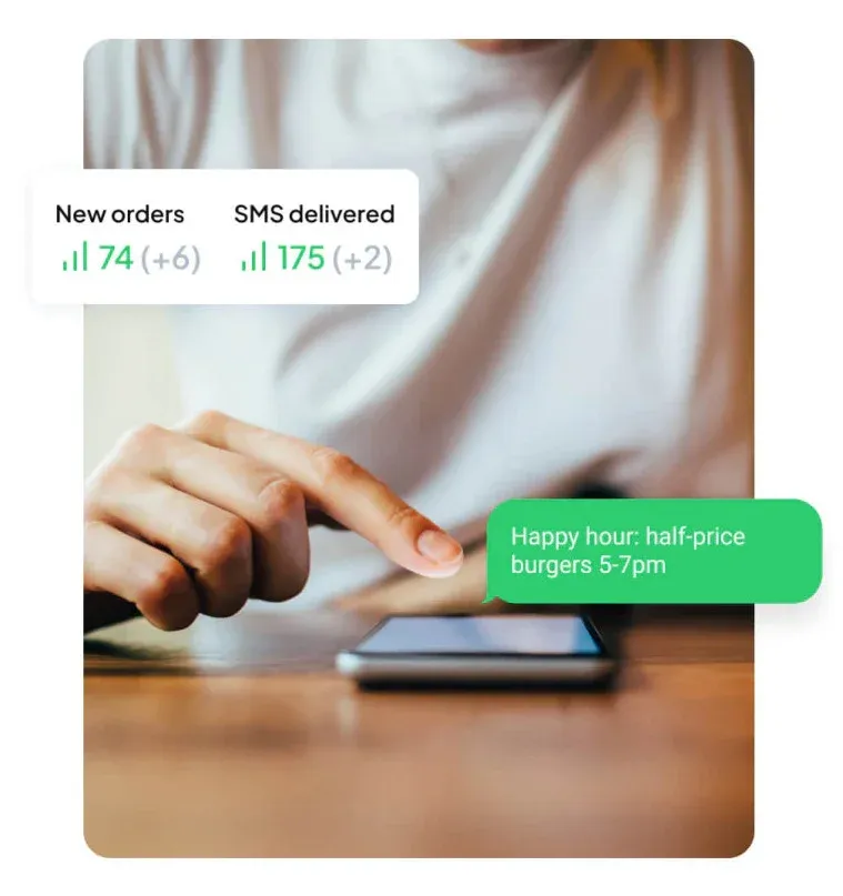fast food marketing ideas: sms campaigns
