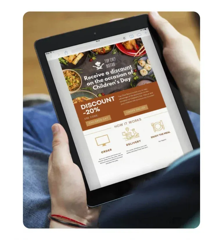 restaurant digital transformation - targeted marketing campaign
