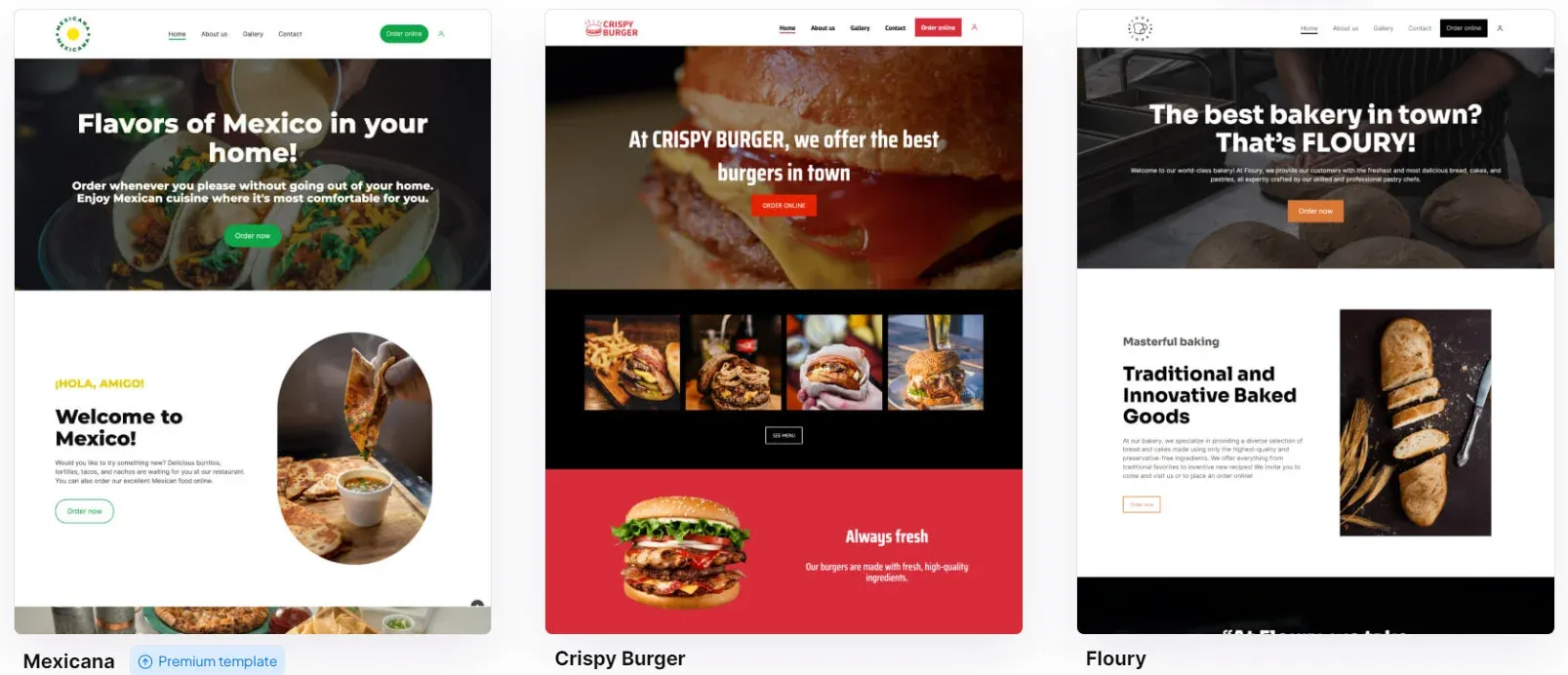 restaurant technology trends - restaurant website templates