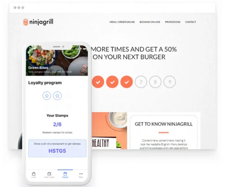 take away sales strategy - loyalty program
