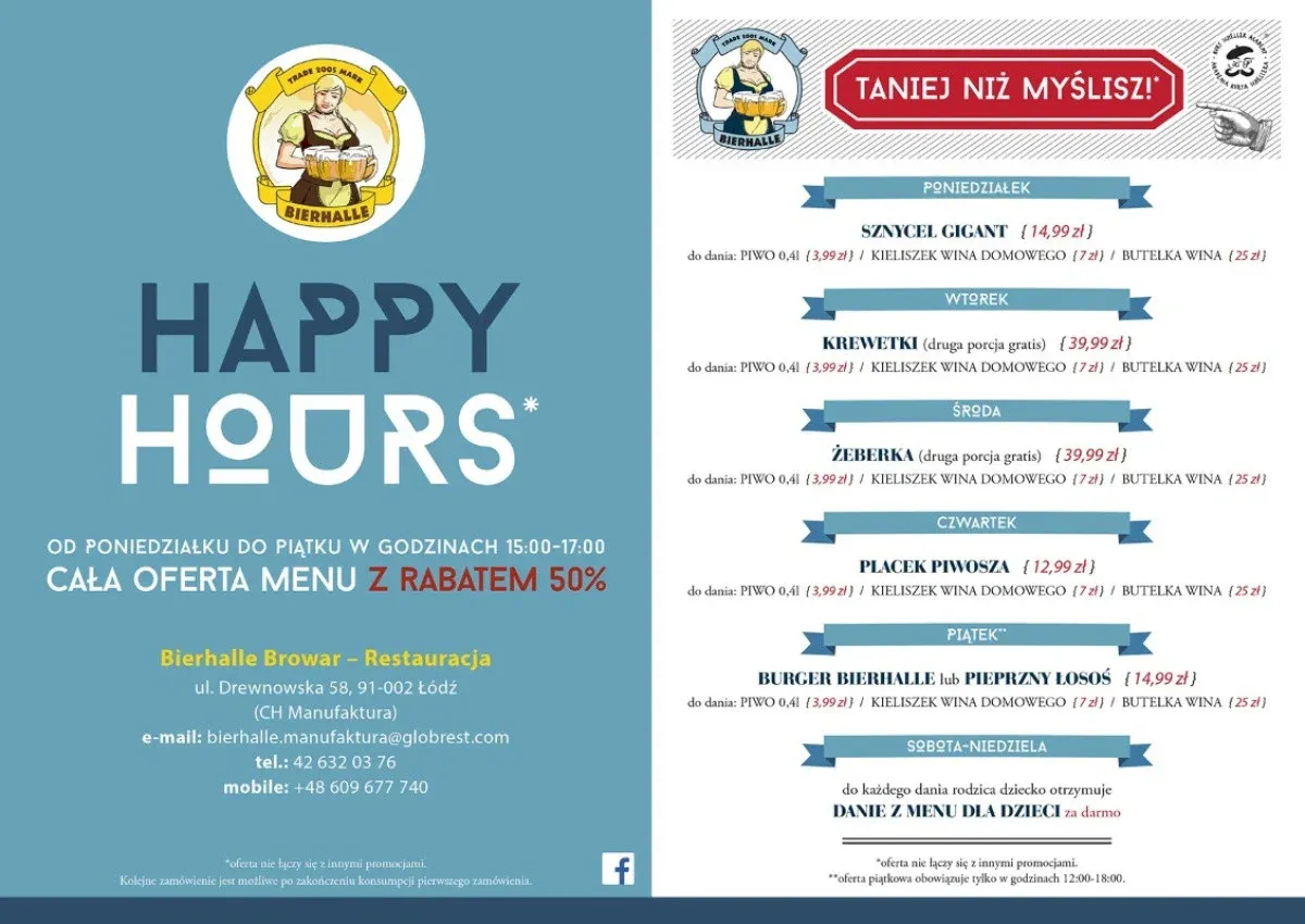 promocja restauracji - happ y hours