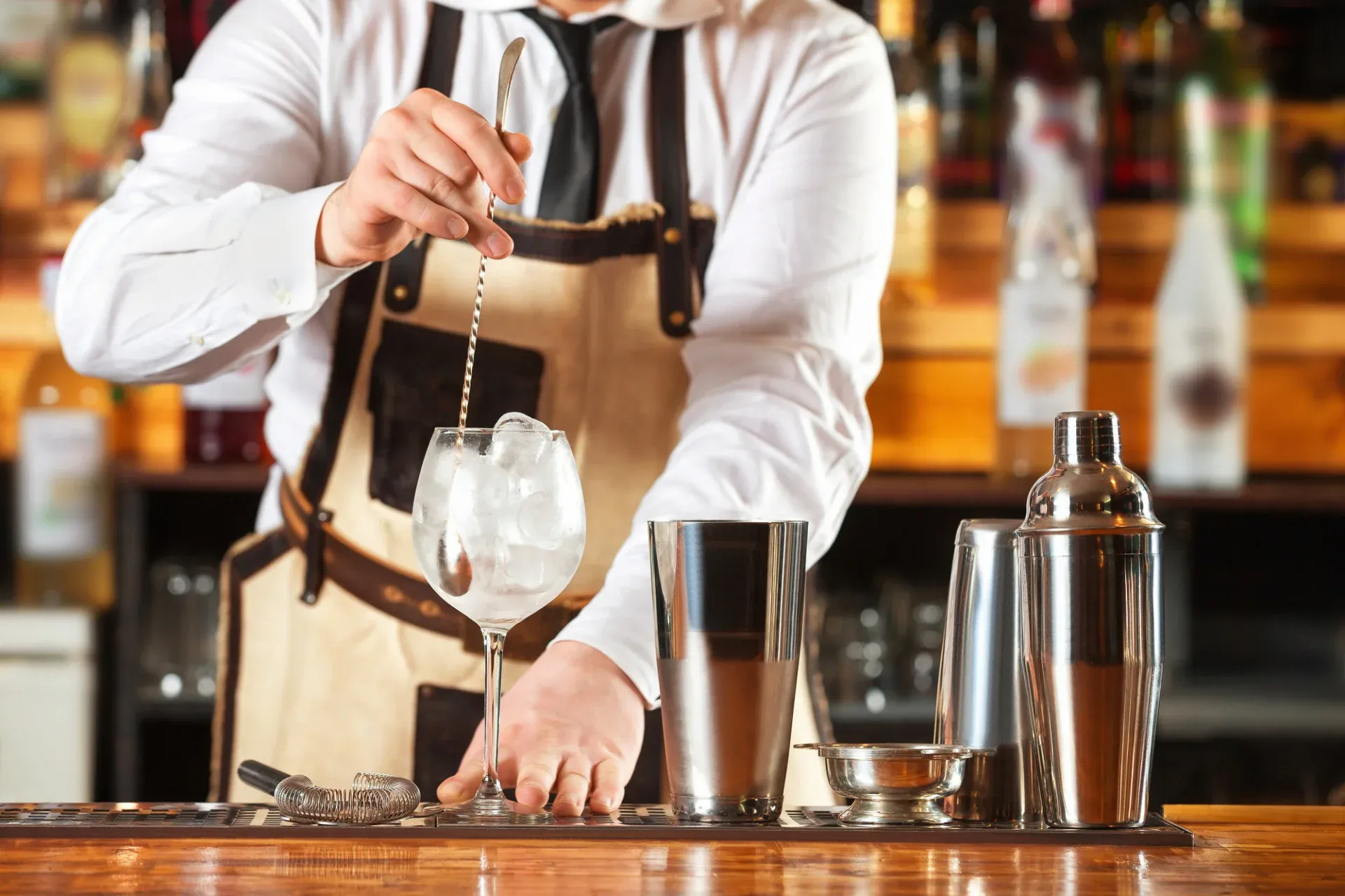 how to open a bar with no money - bar equipment