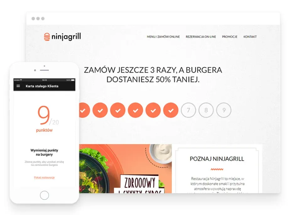 promocja restauracji - program lojalnosciowy