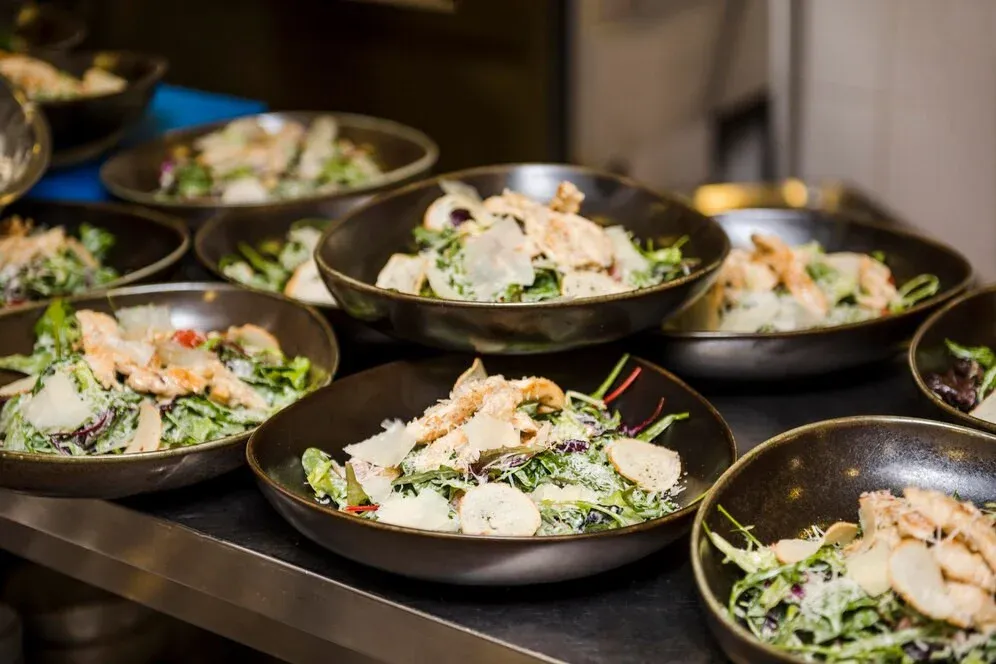 table turnover rate - food prepared to be served