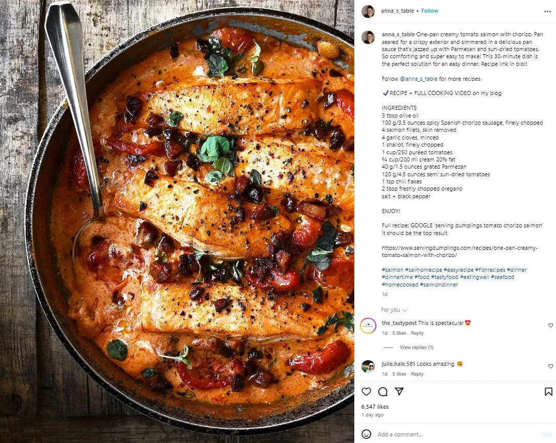 food hashtags - dinner time hashtag