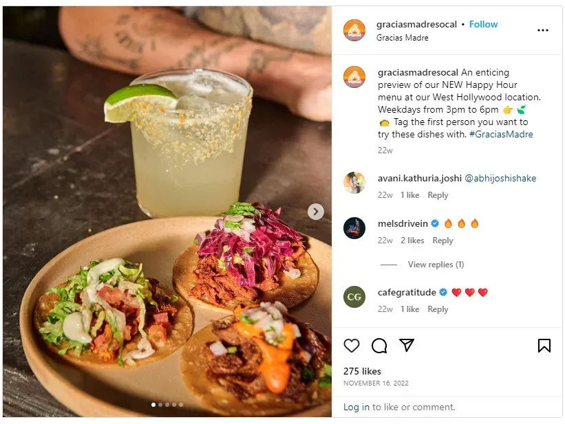 restaurant promotion ideas example: happy hours