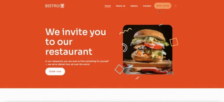 Restaurant SEO - UpMenu Online Ordering System in action