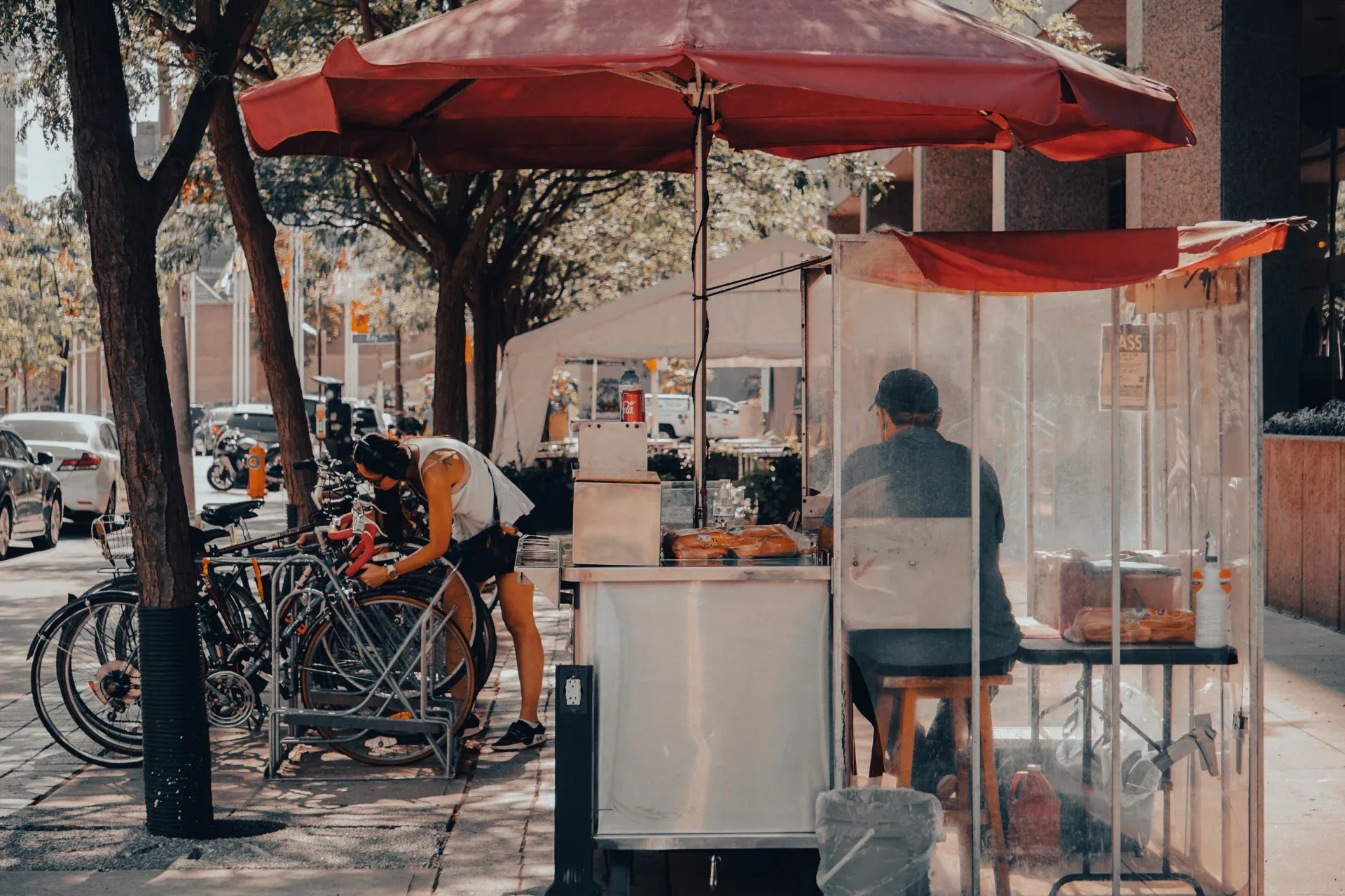fast food marketing ideas pop-up restaurant: example photo