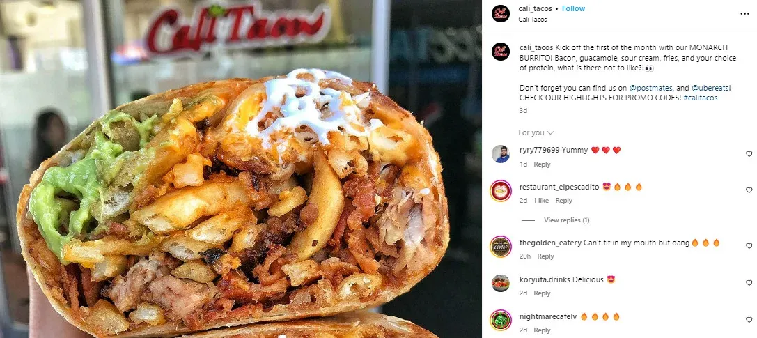 food hashtags - mexican tacos
