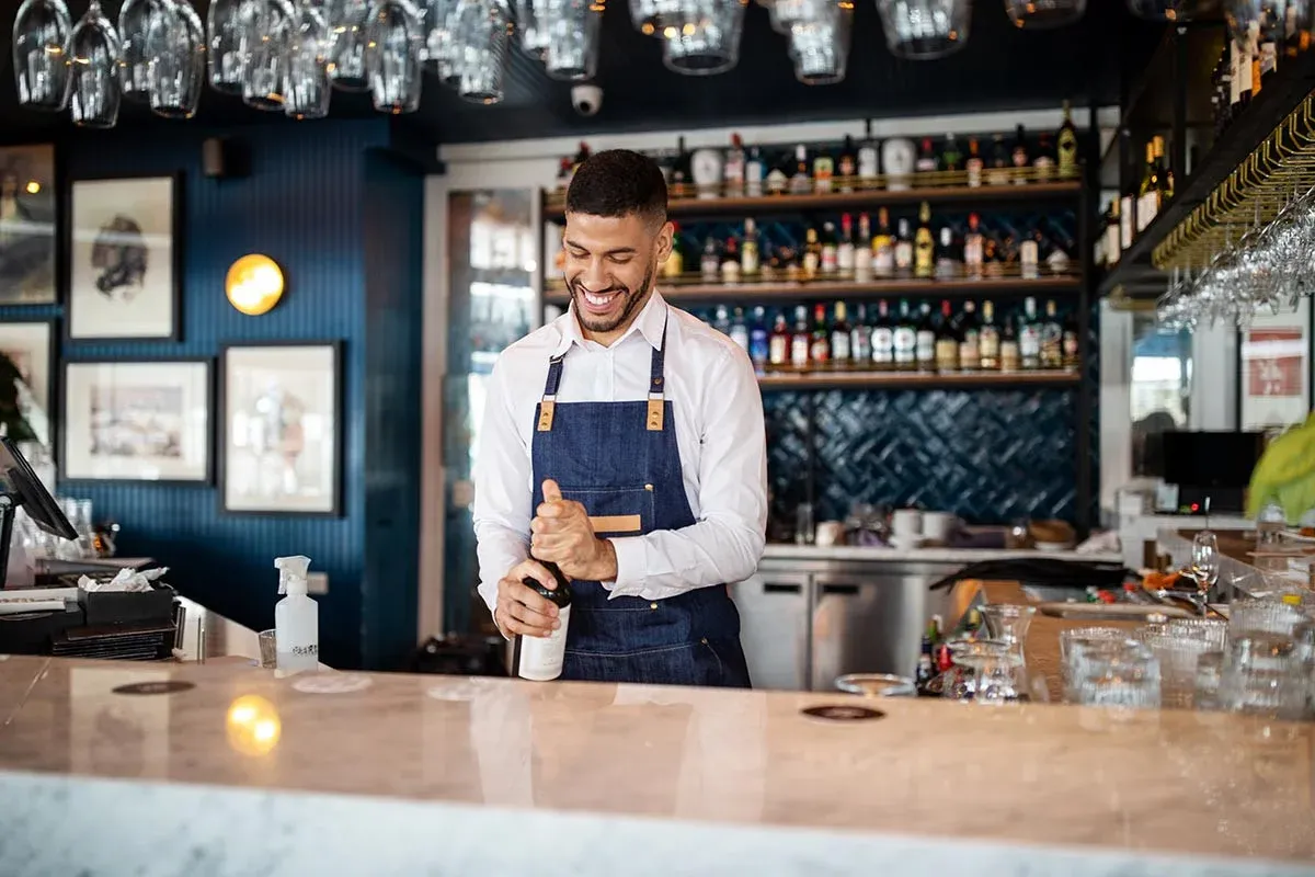 how to open a bar with no money - bar employees