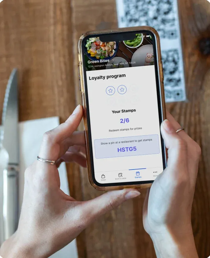 increase food delivery sales in restaurant loyalty program