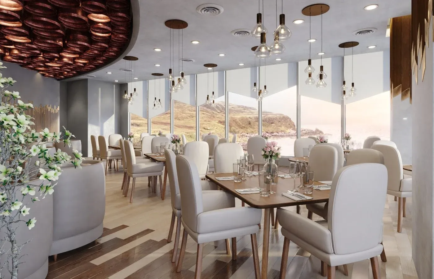 restaurant seating - restaurant seating arrangement