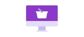 Online ordering icon