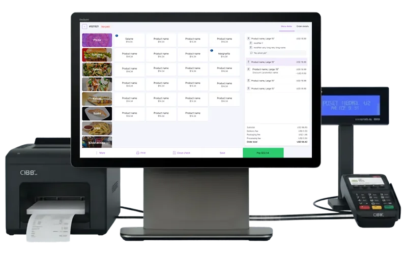 Standard POS setup