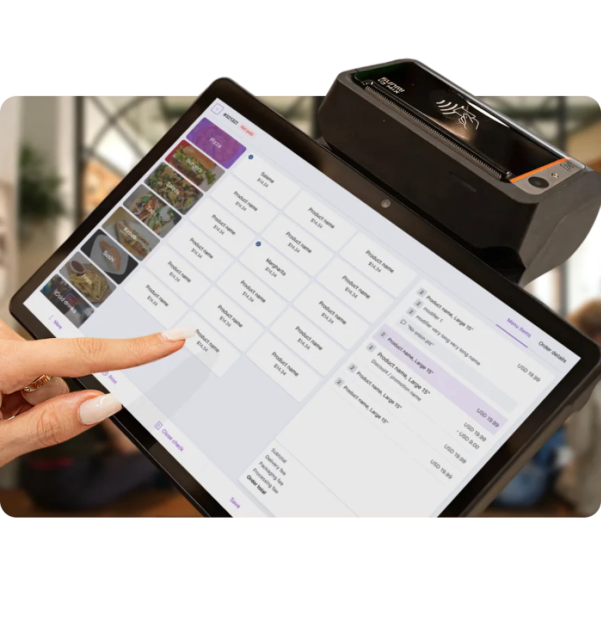 What makes the UpMenu restaurant POS system stand out