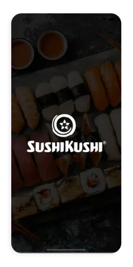 Sushi Kushi app screen