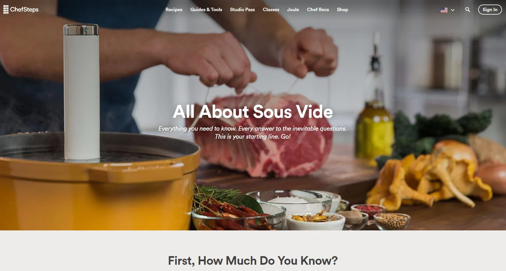 Chefsteps is the go-to best cooking blog for foodies looking for quick or more advanced recipes