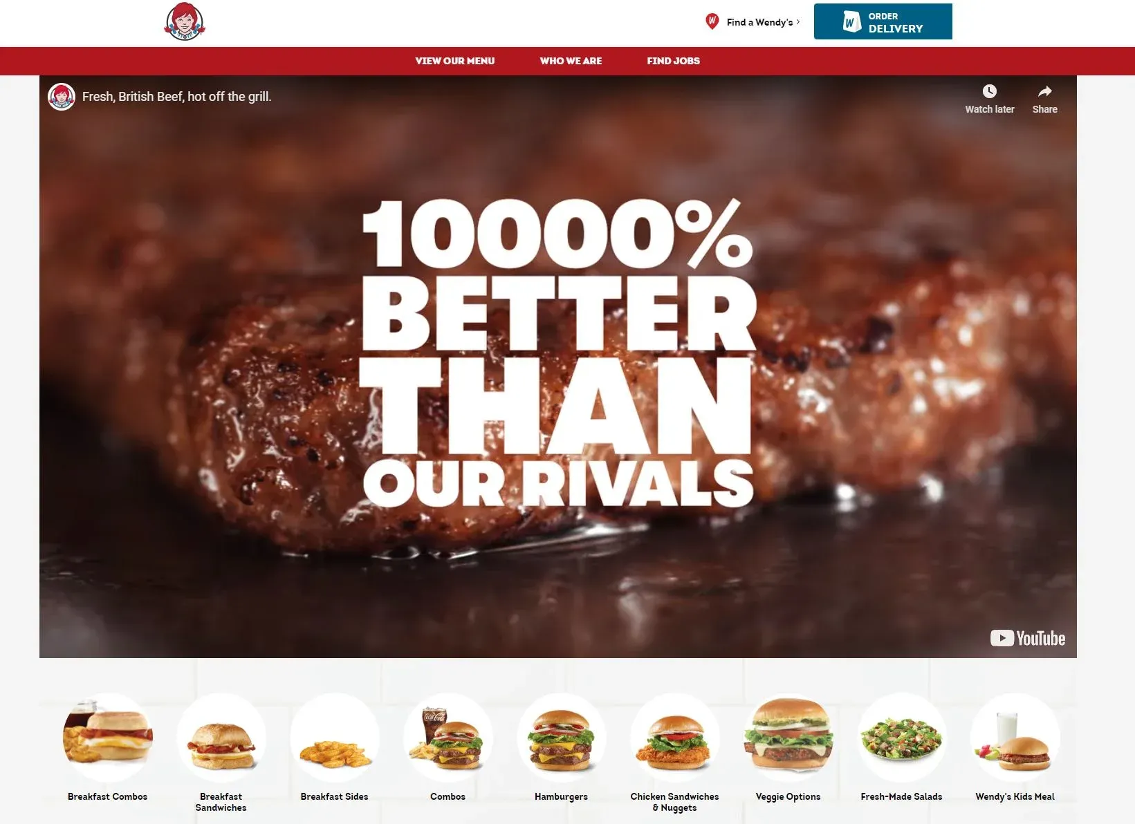 The best food ads are ones that focus on what makes the brand stand out.