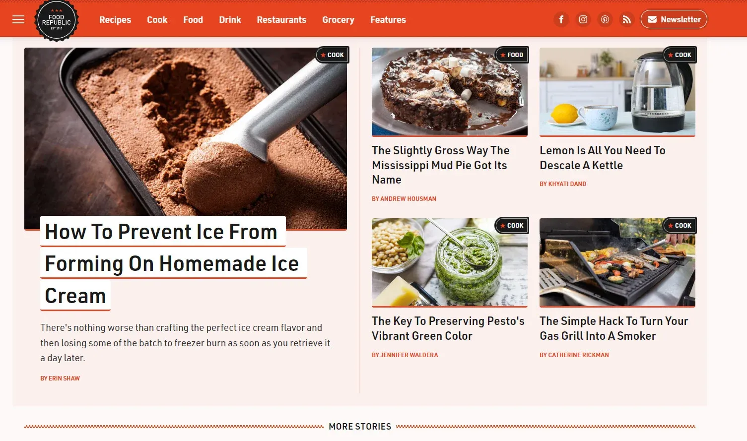 Food Republic offers the best recipe blog with excellent cooking tips and unique restaurants to visit
