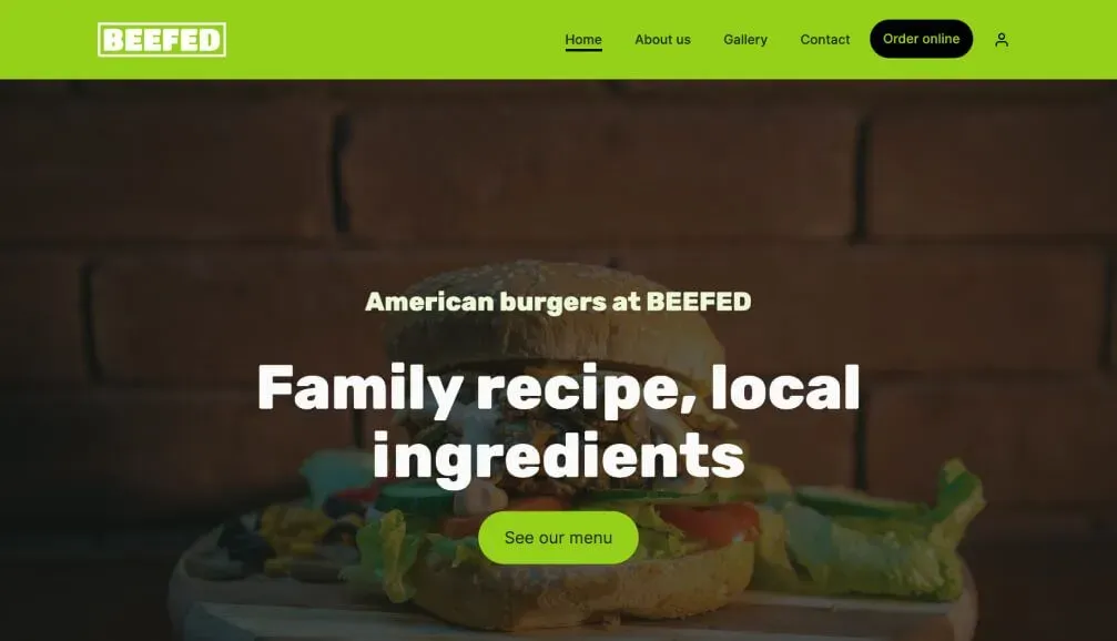 Free BBQ Website Templates01