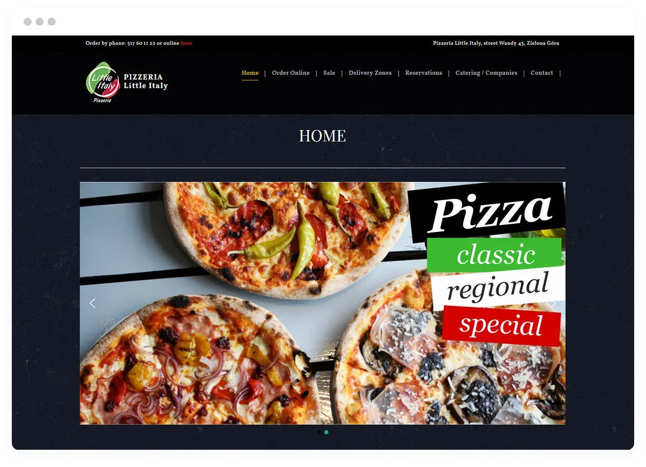 How to make money on pizza ordering system - the case of Little Italy