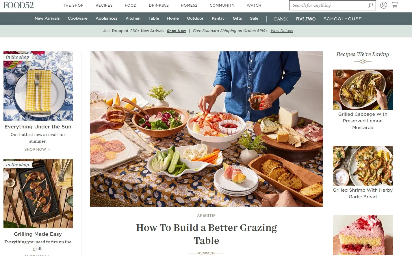 Food52 is one of the top dining blogs to follow