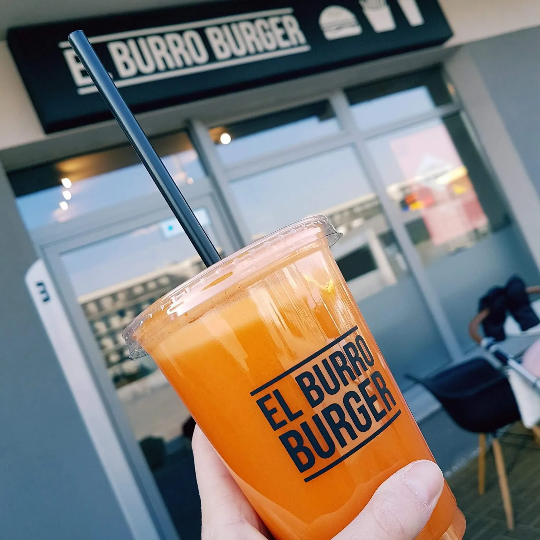 El Burro Burger - wnętrze restauracji