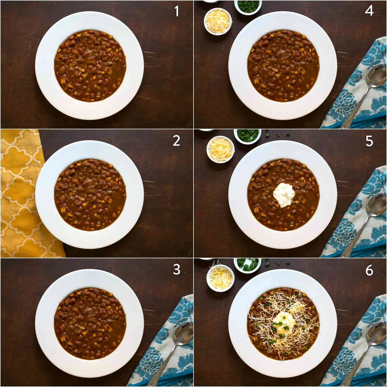 One of the essential food photography techniques is to change a dishe’s arrangement