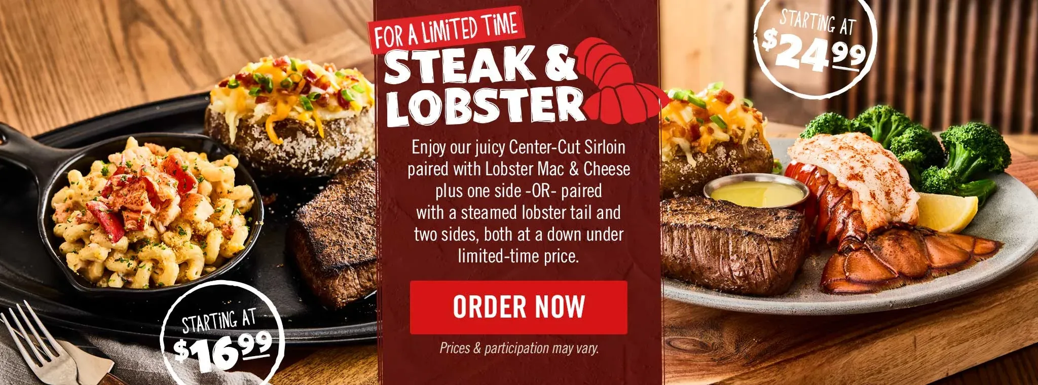 Limited time offers can significantly increase food pricing for restaurants
