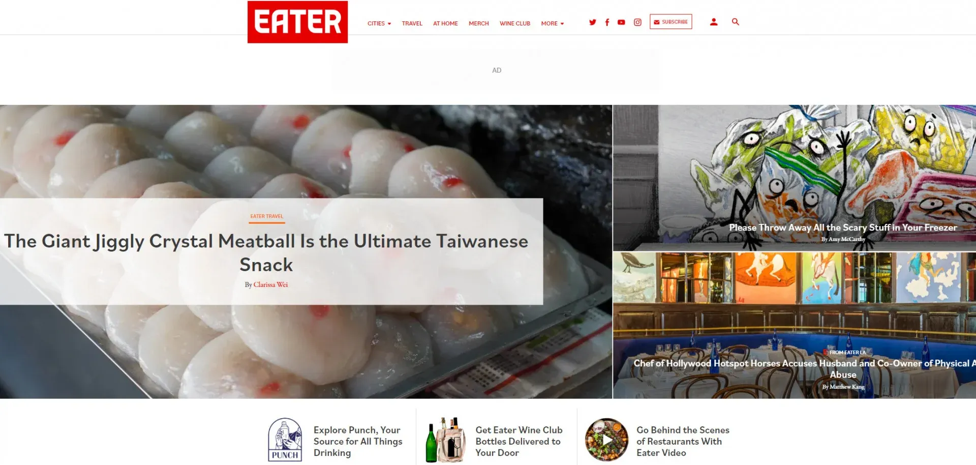 Eater is less of a food review site and more of food lifestyle page