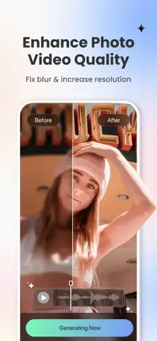 Fotor menu making app screenshot